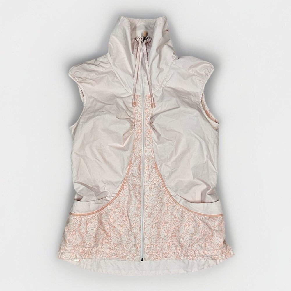 Lululemon Velocity Vest Wet Dry Breath Windbreaker Running Jogging Pink M 8-10 - Picture 4 of 12